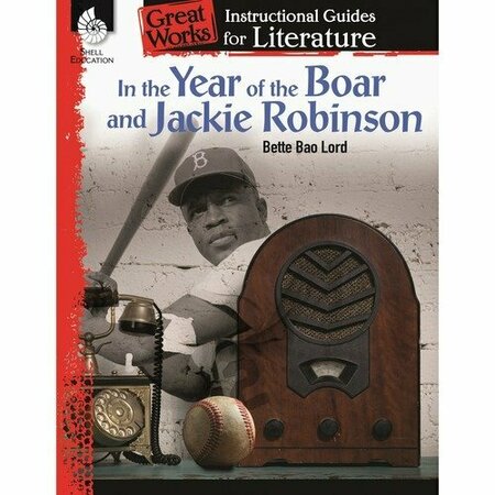SHELL EDUCATION TEACHER CREATED MATERIALS In the Year of the Boar and Jackie Robinson, 8-1/2inWx11inH, MI SHL51719